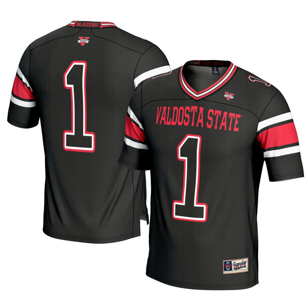 #1 Valdosta State Blazers Football Jersey - Black