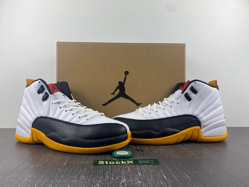 Low Top Sneakers, White Black Yellow Colorway, Lace Up Design, Casual Gift for Sneaker Fans