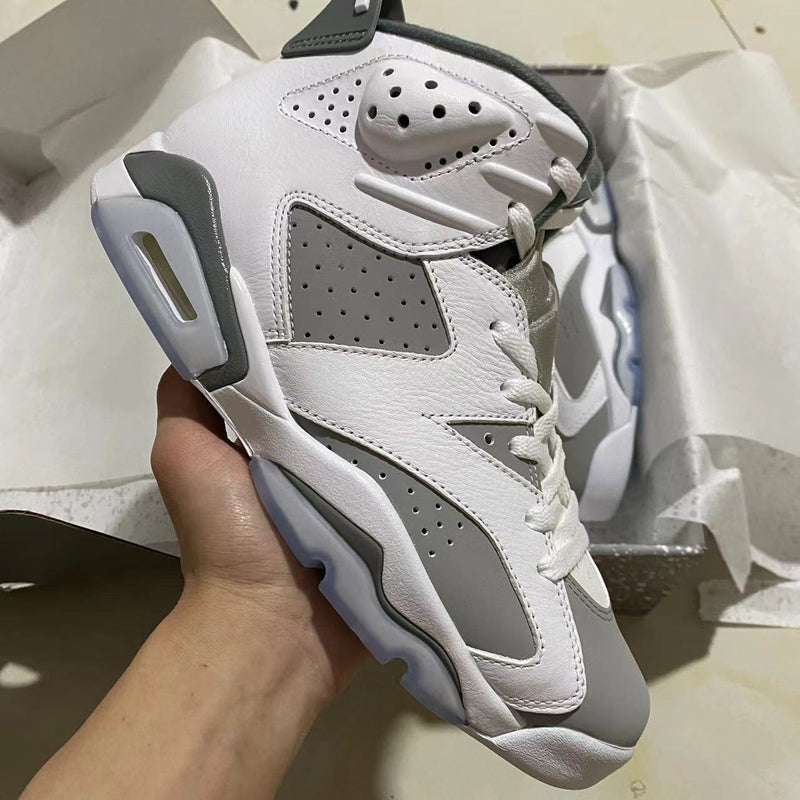 Sneakers, White Gray Colorway, Lace Up Design, Casual Gift for Sneaker Fans