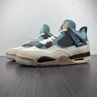 Sneakers, Blue White Brown Colorway, Lace Up Design, Casual Gift for Sneaker Fans