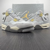 Low Top Sneakers, White Gray Yellow Colorway, Lace Up Design, Casual Gift for Sneaker Fans