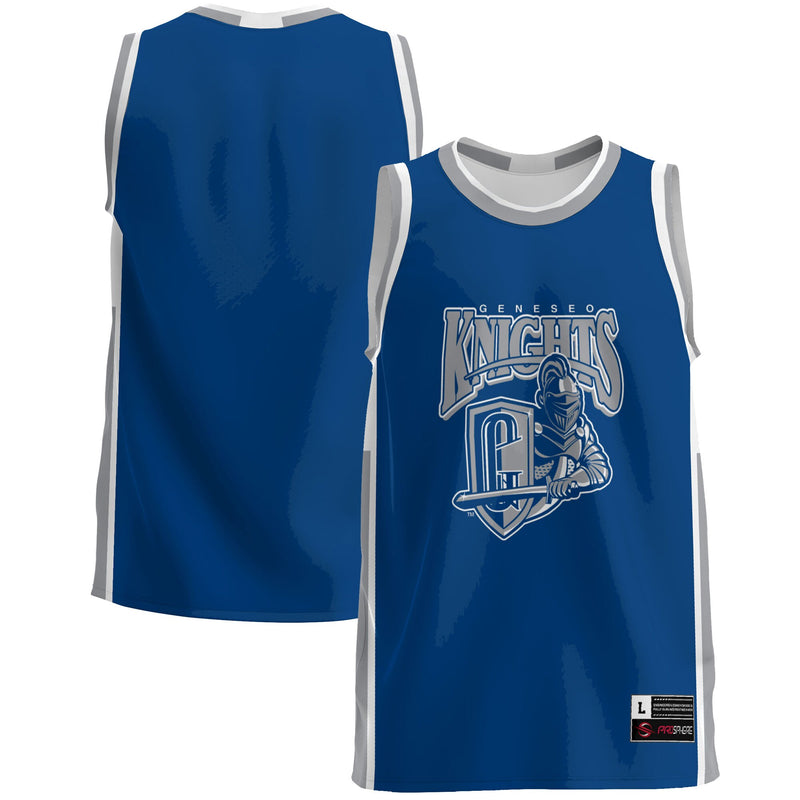 SUNY Geneseo Knights Lightweight Basketball Jersey - Blue