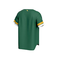 William & Mary Tribe Baseball Jersey - Green