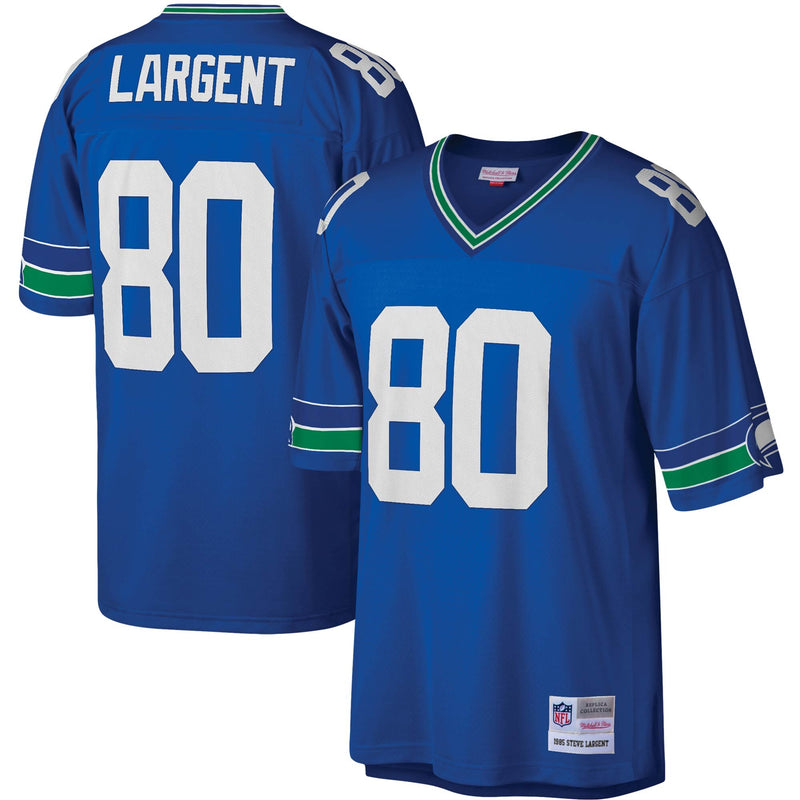 Seattle Seahawks Steve Largent Royal Legacy Replica Jersey