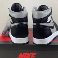 High Top Sneakers, Black Gray Colorway, Lace Up Design, Casual Gift for Sneaker Fans