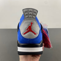 Low Top Sneakers, Blue Colorway, Lace Up Design, Casual Gift for Sneaker Fans