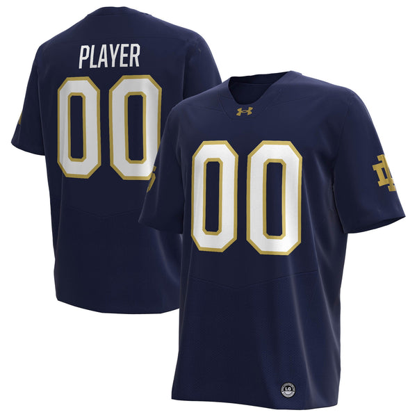 Notre Dame Fighting Irish NIL Pick-A-Player Replica Football Jersey - Navy