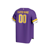 LSU Tigers NIL Pick-A-Player Baseball Lightweight Jersey - Purple