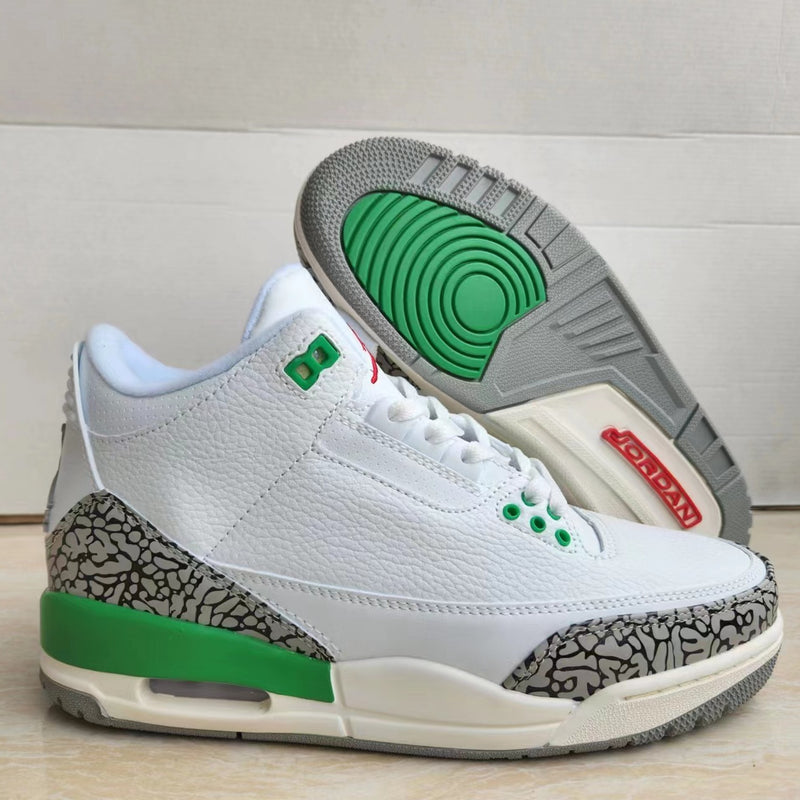 Sneakers, White Green Colorway, Lace Up Design, Casual Gift for Sneaker Fans