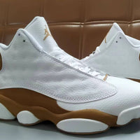 Sneakers, White Brown Colorway, Lace Up Design, Casual Gift for Sneaker Fans