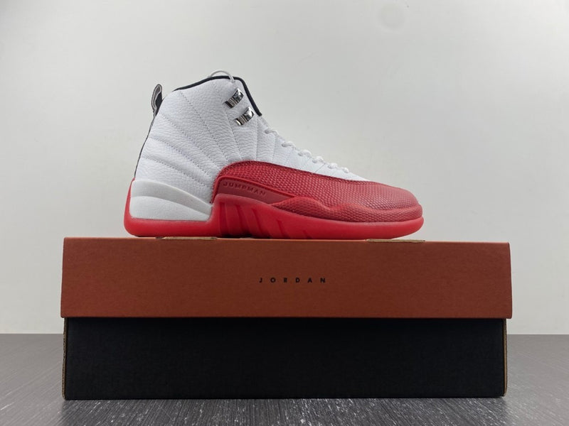 Sneakers, White Red Colorway, Lace Up Design, Casual Gift for Sneaker Fans