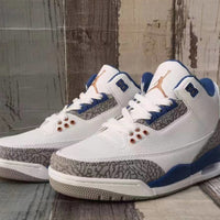 Sneakers, Blue White Colorway, Lace Up Design, Casual Gift for Sneaker Fans