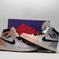 Sneakers, White Colorway, Gradient Colorway, Lace Up Design, Casual Gift for Sneaker Fans