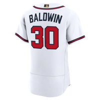 Atlanta Braves Drake Baldwin White MLB Awards Authentic Jersey