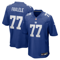 New York Giants Daniel Faalele Royal Team Game Jersey