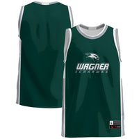Wagner College Seahawks Lightweight Basketball Jersey - Green