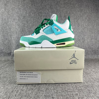 Sneakers, Lake Green Colorway, Lace Up Design, Casual Gift for Sneaker Fans