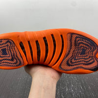 Sneakers, Black Orange Colorway, Casual Gift for Sneaker Fans