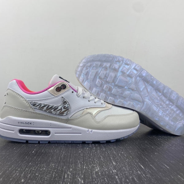 Low Top Sneakers, White Colorway, Reflective Detail, Lace Up Design, Casual Gift for Sneaker Fans
