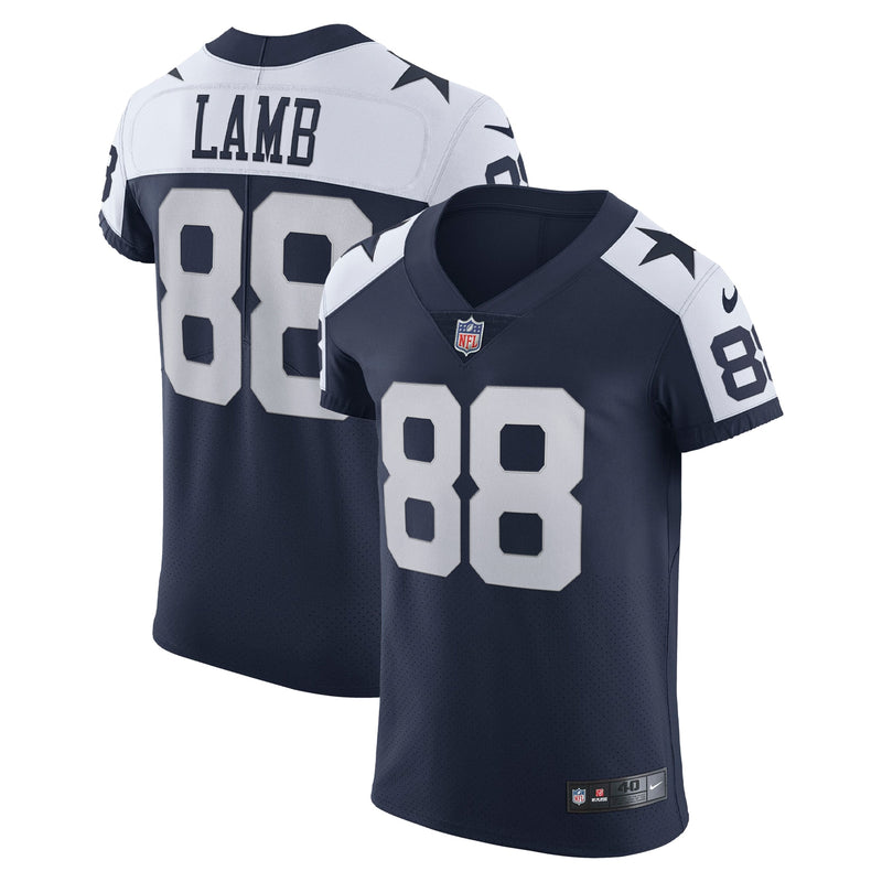 Dallas Cowboys CeeDee Lamb Navy Alternate Elite Jersey