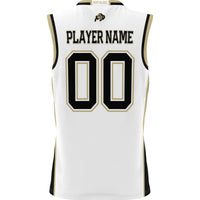 Colorado Buffaloes Lightweight NIL Pick-A-Player Basketball Jersey - White