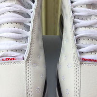 Basketball Shoes, White Black Colorway, Lace Up Design, Casual Gift for Shoe Lovers