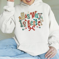 Christian Christmas Faith Sweatshirt, His Way Is Better Hoodie, Scripture Religious Holiday Pullover, Bible Quote Winter Hoodie