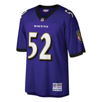 Baltimore Ravens Ray Lewis Purple Big & Tall 2000 Retired Player Replica Jersey