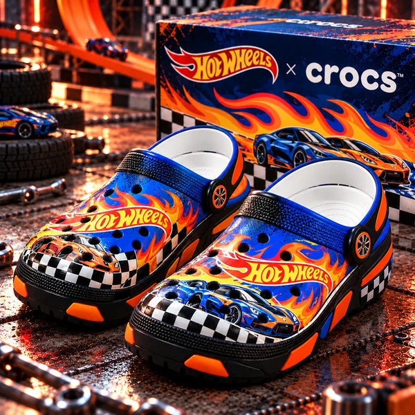 HW Flame Trail - Checkered-Flag Clogs Built for Speed - main