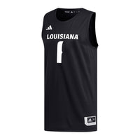 #1 Louisiana Ragin' Cajuns Replica Basketball Jersey - Black