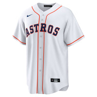 Houston Astros Jose Altuve White Home Replica Player Name Jersey