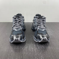 Sneakers, Carbon Gray Colorway, Lace Up Design, Casual Gift for Sneaker Fans