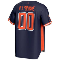 Virginia Cavaliers NIL Pick-A-Player Lightweight Baseball Jersey - Navy