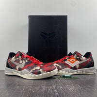 Low Top Sneakers, Beige Burgundy Colorway, Lace Up Design, Casual Gift for Sneaker Fans