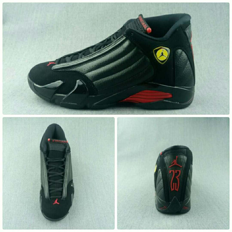 Sneakers, Black Red Colorway, Casual Gift for Sneaker Fans
