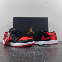 Low Top Sneakers, Black Red Colorway, Lace Up Design, Casual Gift for Sneaker Fans