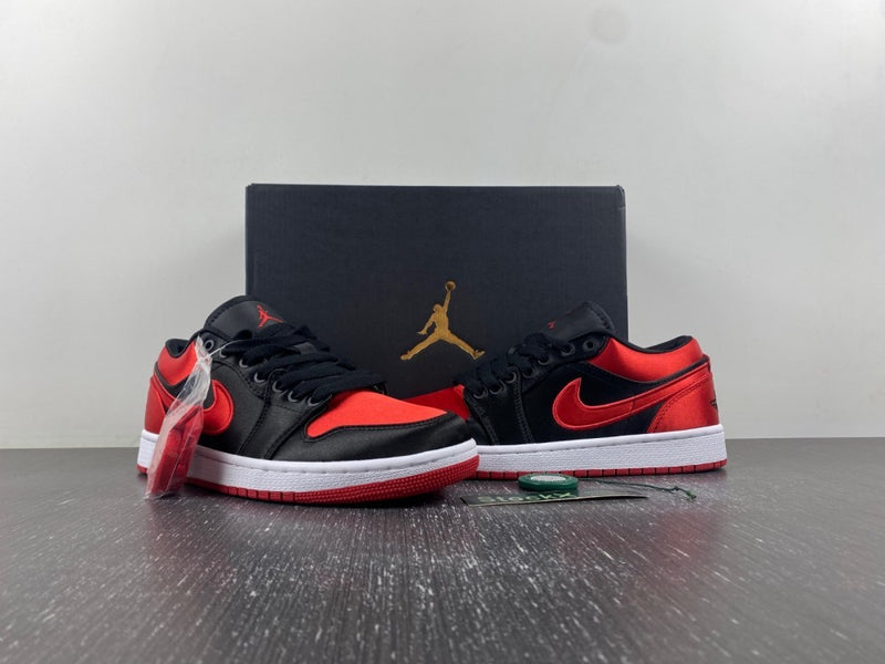 Low Top Sneakers, Black Red Colorway, Lace Up Design, Casual Gift for Sneaker Fans