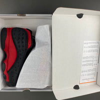 Low Top Sneakers, Black Red Colorway, Lace Up Design, Casual Gift for Sneaker Fans