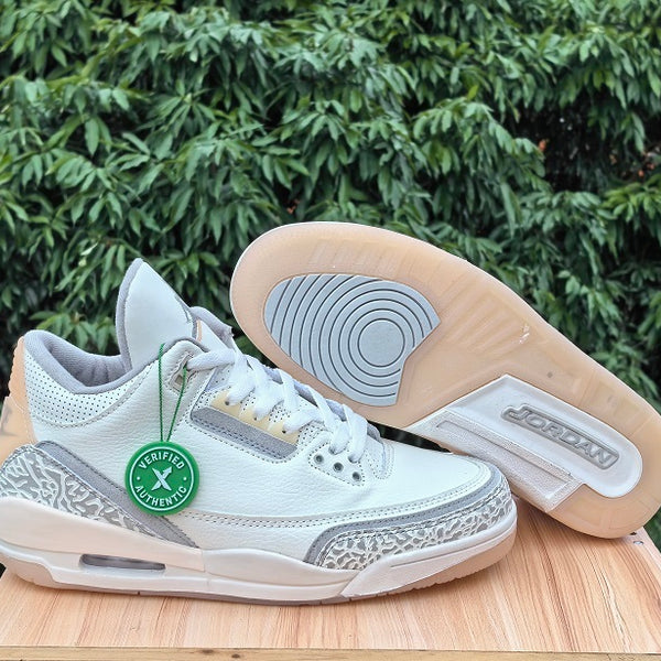 Low Top Sneakers, White Gray Colorway, Lace Up Design, Casual Gift for Sneaker Fans