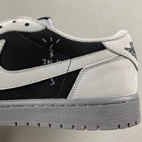 Low Top Sneakers, Black Gray Colorway, Reverse Hook Design, Lace Up Design, Casual Gift for Sneaker Fans