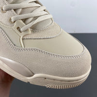Low Top Sneakers, Cream White Colorway, Lace Up Design, Casual Gift for Sneaker Fans