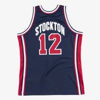 USA Basketball Authentic Jersey John Stockton 1992