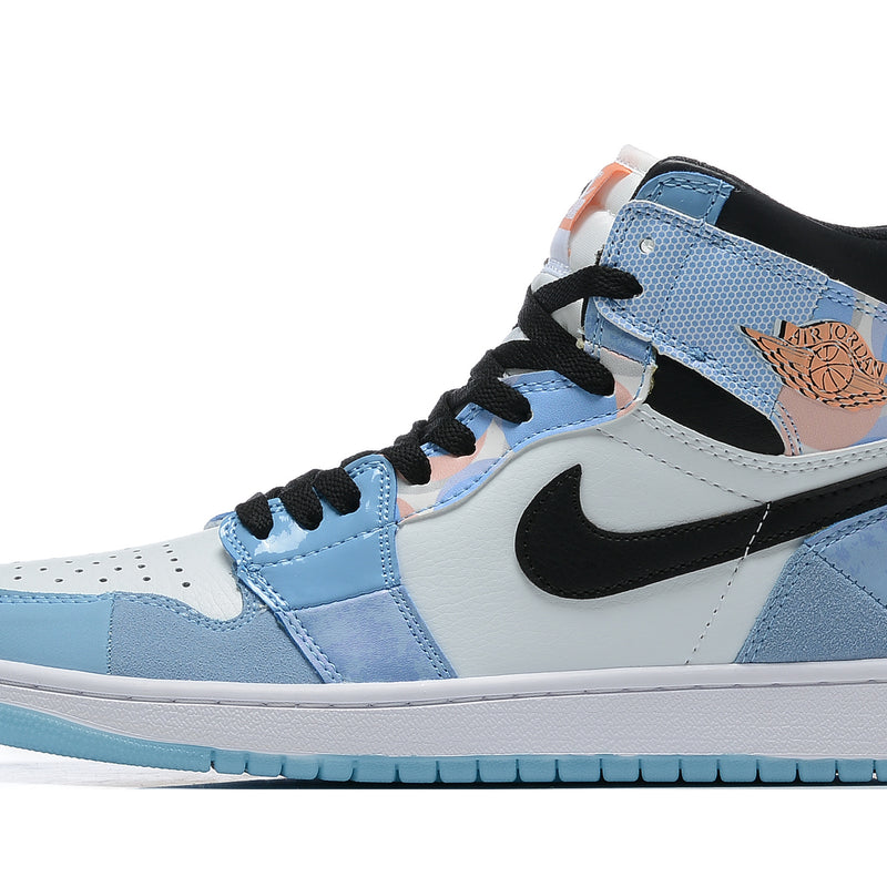 Sneakers, Blue Colorway, Lace Up Design, Casual Gift for Sneaker Fans