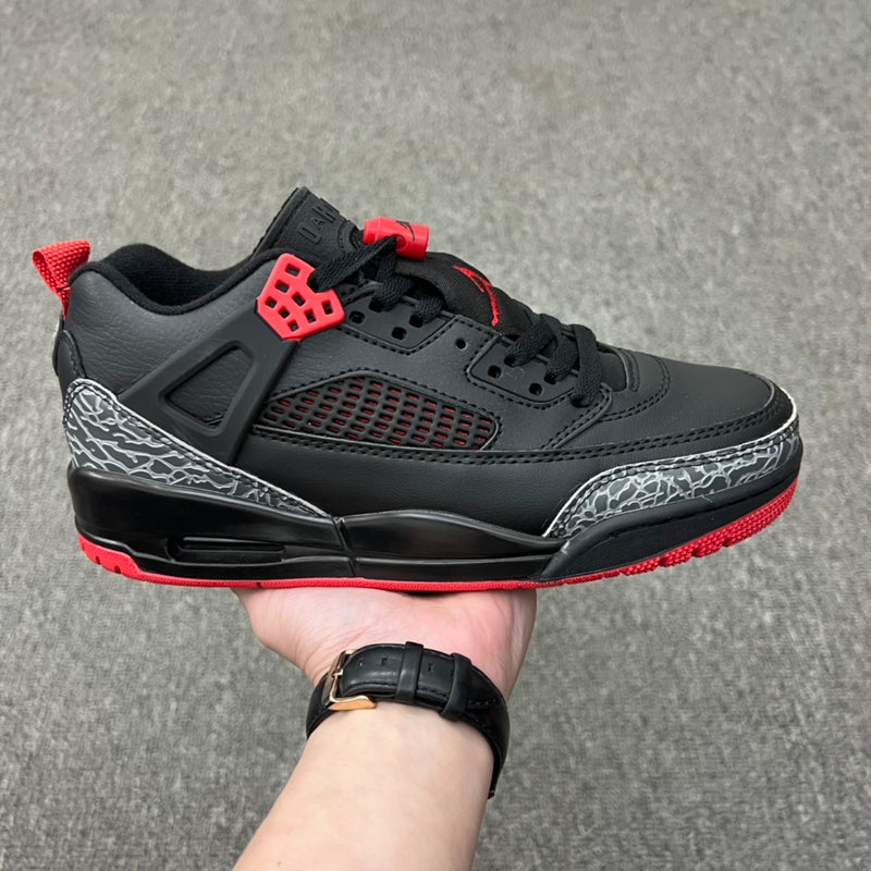 Low Top Sneakers, Black Red Colorway, Lace Up Design, Casual Gift for Sneaker Fans