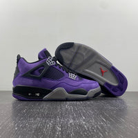 Sneakers, Black Purple Colorway, Lace Up Design, Casual Gift for Sneaker Fans