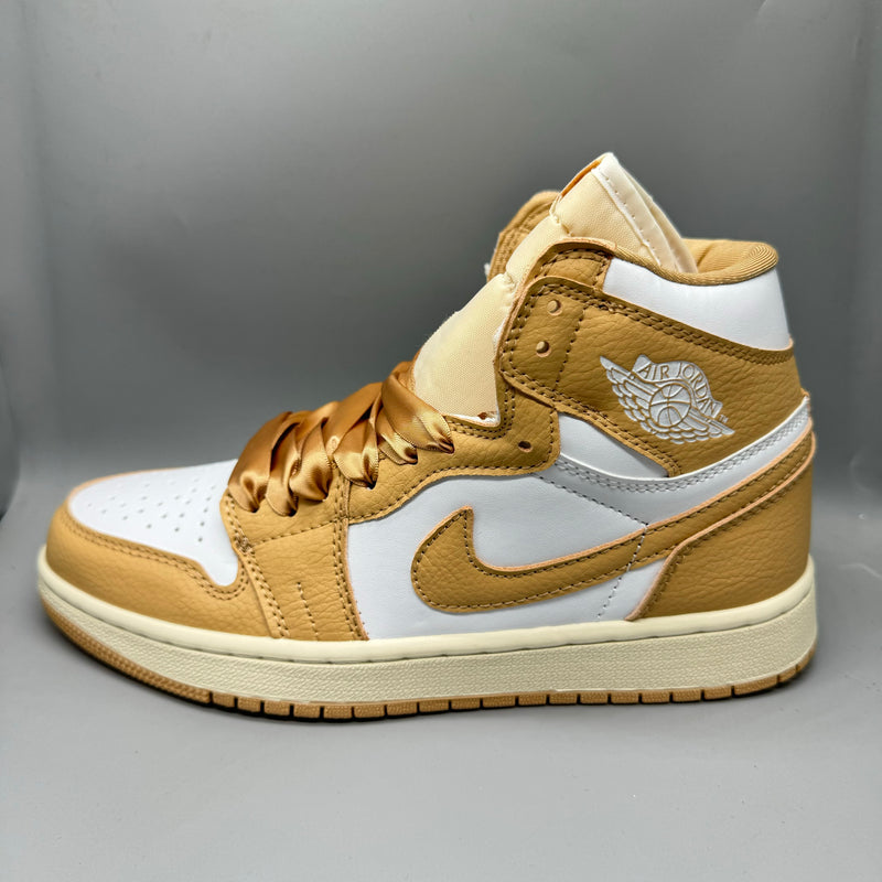 Sneakers, Light Brown Colorway, Lace Up Design, Casual Gift for Sneaker Fans