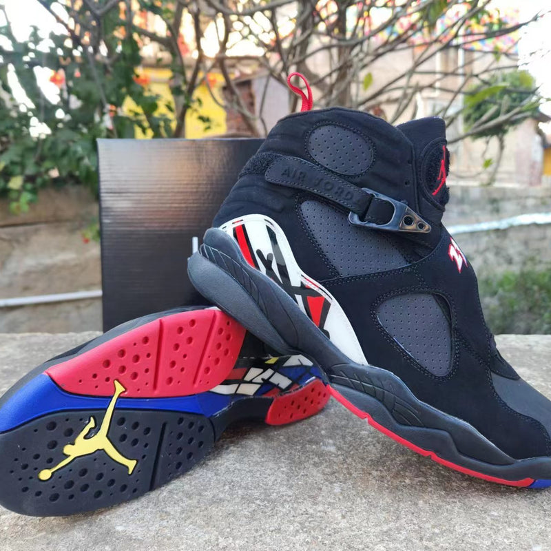 Sneakers, Black Red Silver Colorway, Lace Up Design, Casual Gift for Sneaker Fans