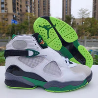 Sneakers, White Purple Green Colorway, Lace Up Design, Casual Gift for Sneaker Fans