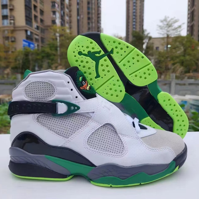 Sneakers, White Purple Green Colorway, Lace Up Design, Casual Gift for Sneaker Fans