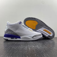 Retro Low Top Sneakers, White Yellow Purple Colorway, Lace Up Design, Casual Gift for Sneaker Fans